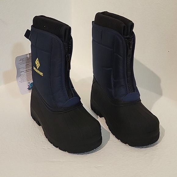 DREAM PAIRS Kids Winter Waterproof Snow Boots - Picture 1 of 7